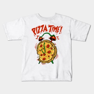 pizza time Kids T-Shirt